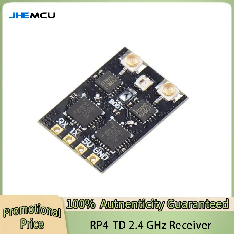 Drone Racing Receiver - JHEMCU RP4-TD ELRS 2.4GHz True Diversity