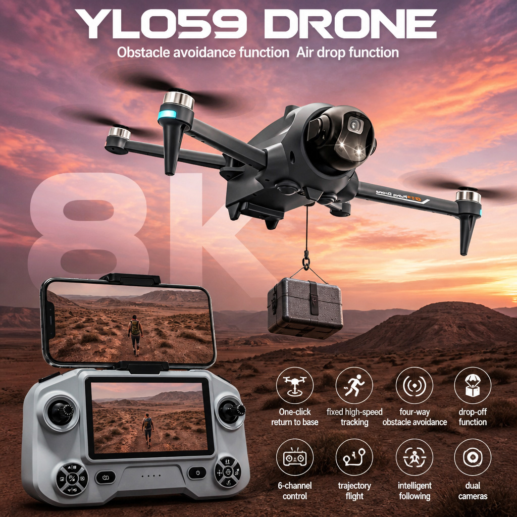 Drone Racing Vtx - Potensic Drone GPS Auto Return Obstacle