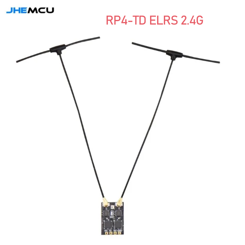 JHEMCU RP4-TD ELRS 2.4GHz True - đánh giá và giá Drone Racing Receiver