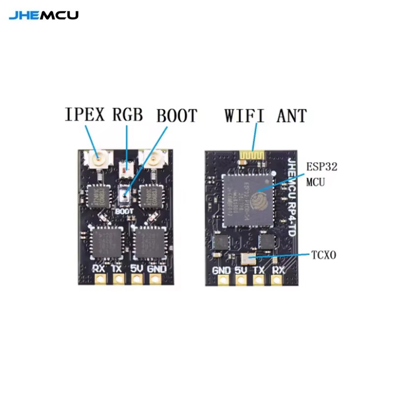 JHEMCU RP4-TD ELRS 2.4GHz True - đánh giá và giá Drone Racing Receiver