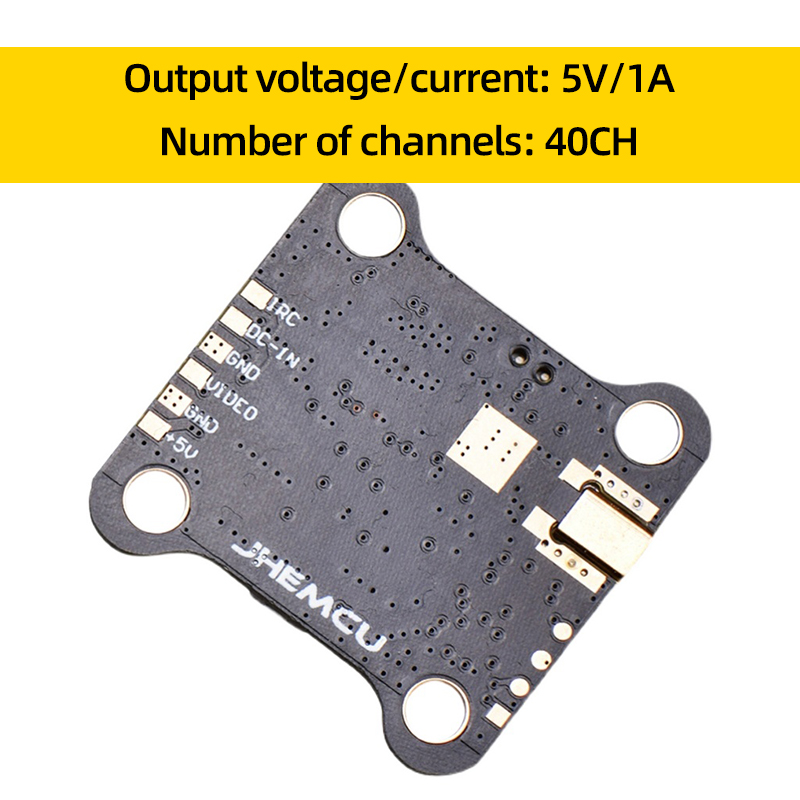 JHEMCU VTX20-600 5.8G 40CH FPV - đánh giá và giá Drone Racing Transmitter