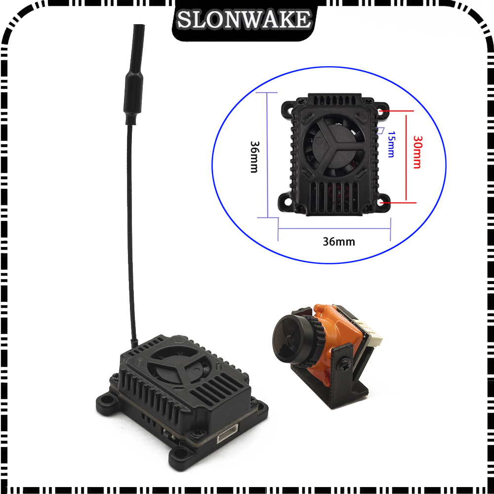 Ready to use 5.8G 48CH 4000mW  - đánh giá và giá Drone Racing Camera