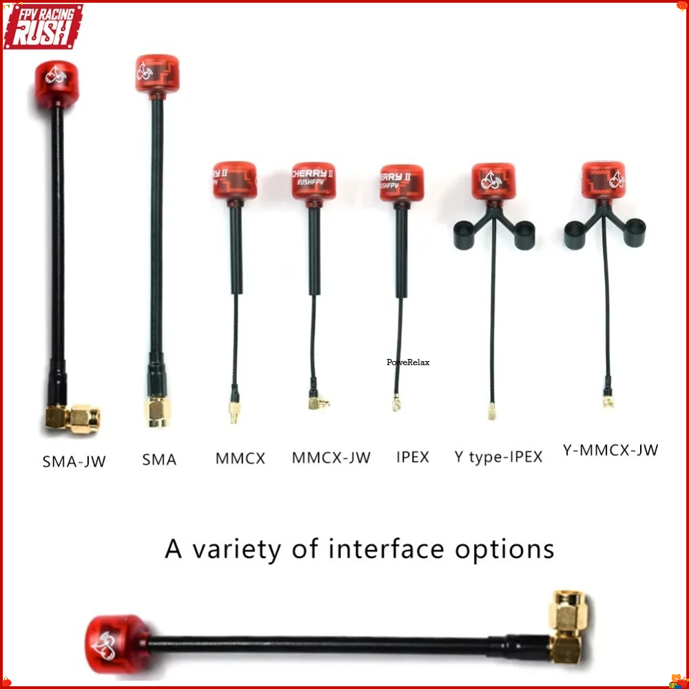 RUSHFPV Cherry FPV Antenna/VTX - đánh giá và giá Drone Racing Frame