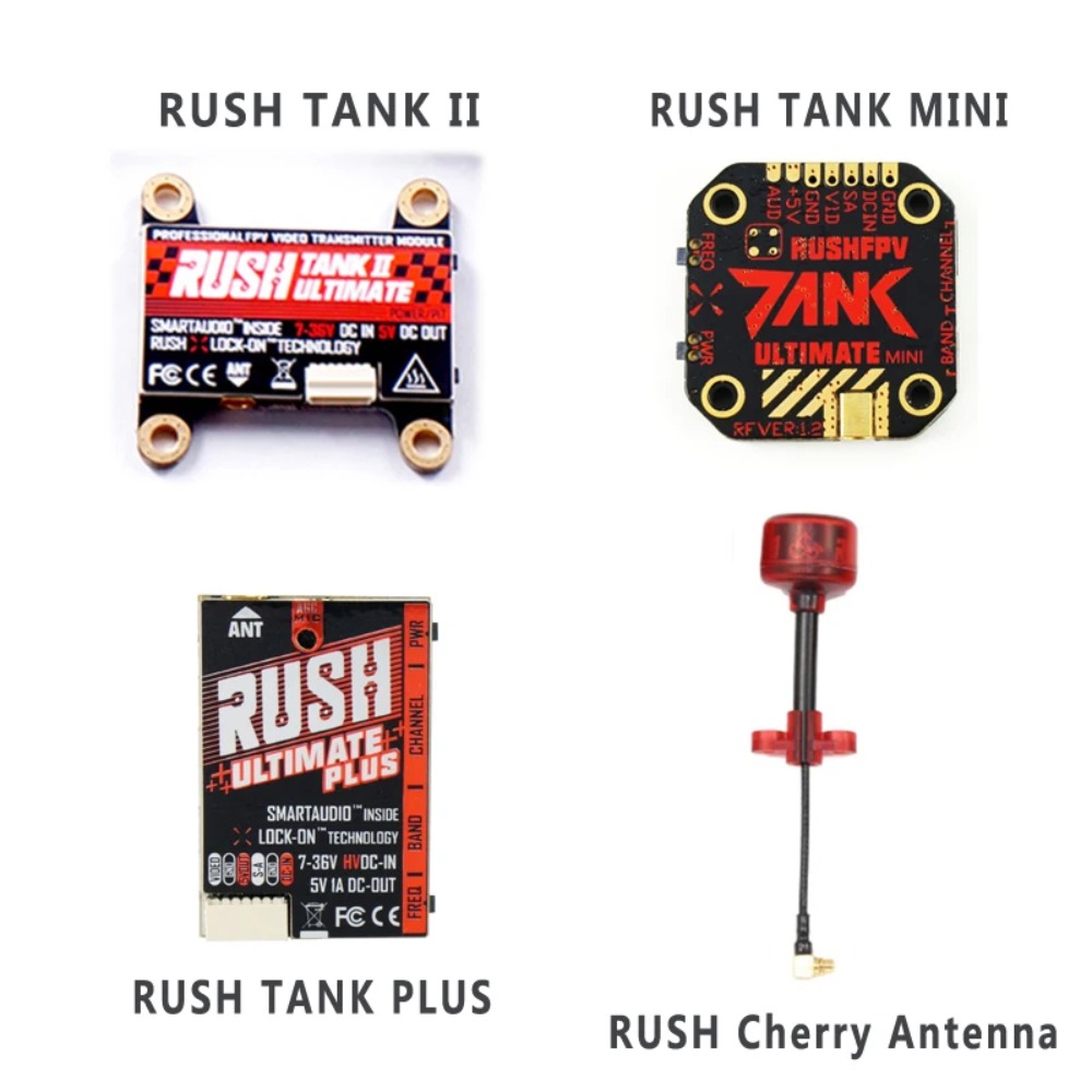 RUSH TANK Ultimate II/Mini/ PL - đánh giá và giá Drone Racing Frame
