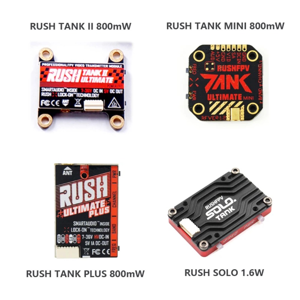 RUSH TANK Ultimate II/Mini/ PL - đánh giá và giá Drone Racing Frame